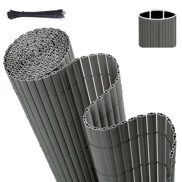 Garten Living Pvc Balkon Sichtschutz Grau Wayfair.de